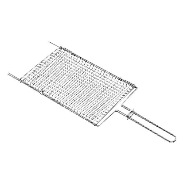 Grelha Tramontina Churrasco em Aço Inox 76 x 28,6 cm