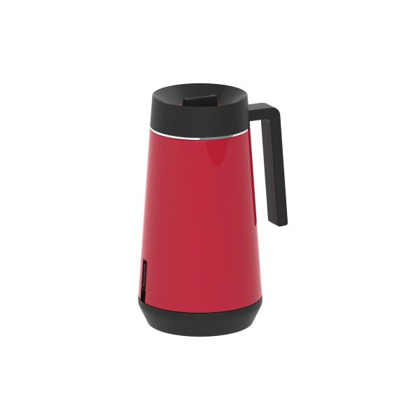 Bule Térmico Tramontina Exata em Aço Inox Vermelho 500 ml