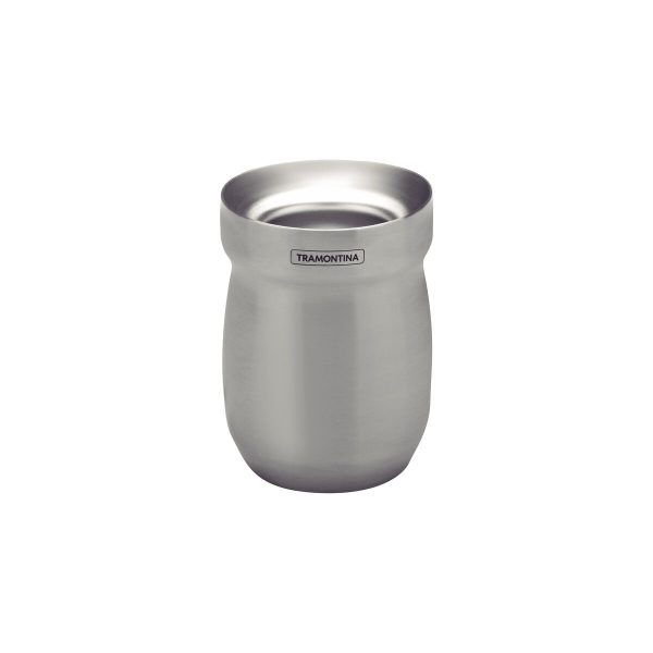 Cuia Térmica Tramontina em Aço Inox 240 ml