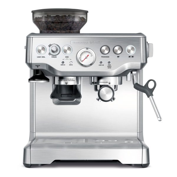 Cafeteira Elétrica Tramontina by Breville Express Pro em Aço Inox com Moedor 2 L 127 V