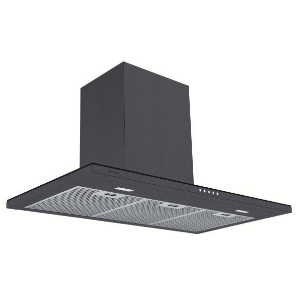 Coifa Tramontina Slim Wall 90 em Aço Inox com Acabamento Black Steel 220 V